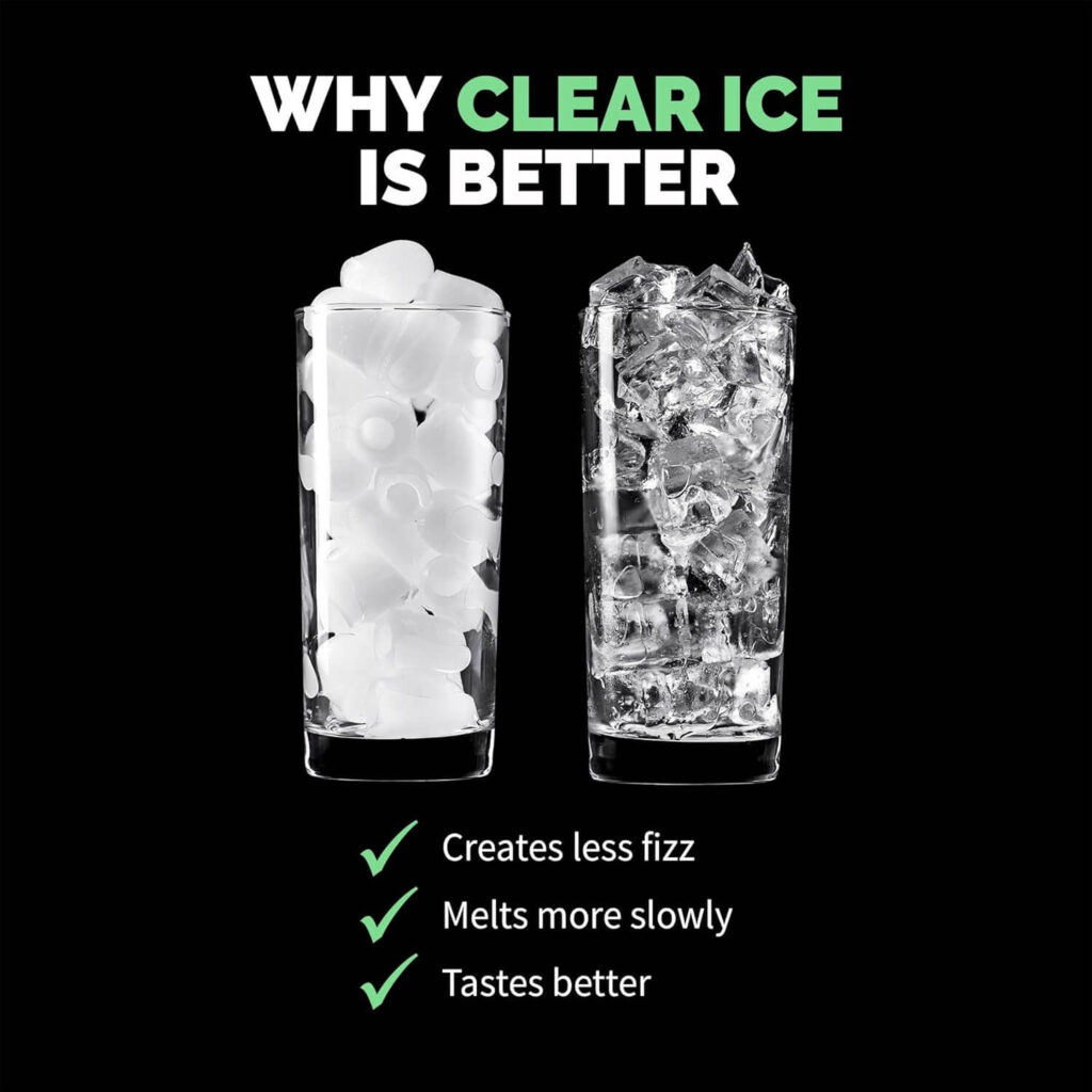 Luma Comfort IM200SS Clear Ice Cube Maker