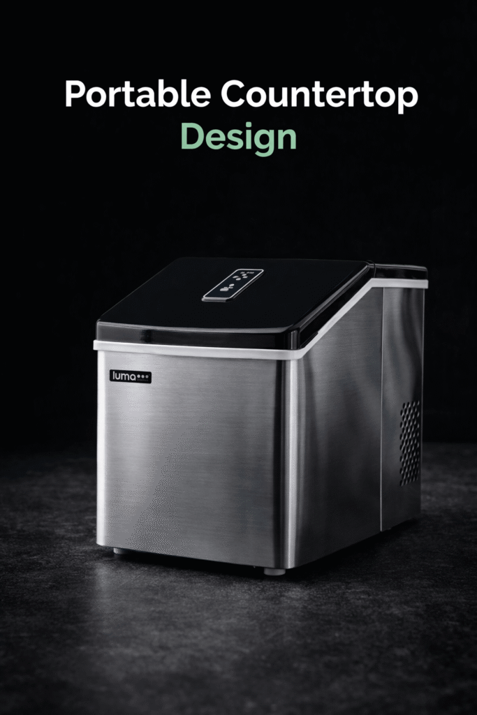 Luma Comfort Ice Maker - Portable Countertop Design