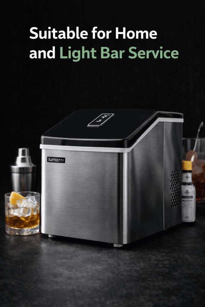 Luma Comfort Ice Maker - Suitable for Home and Light Bar Service